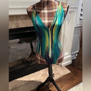 K Too  Bathing Suit & Sheer
Duster Cover-Up Set